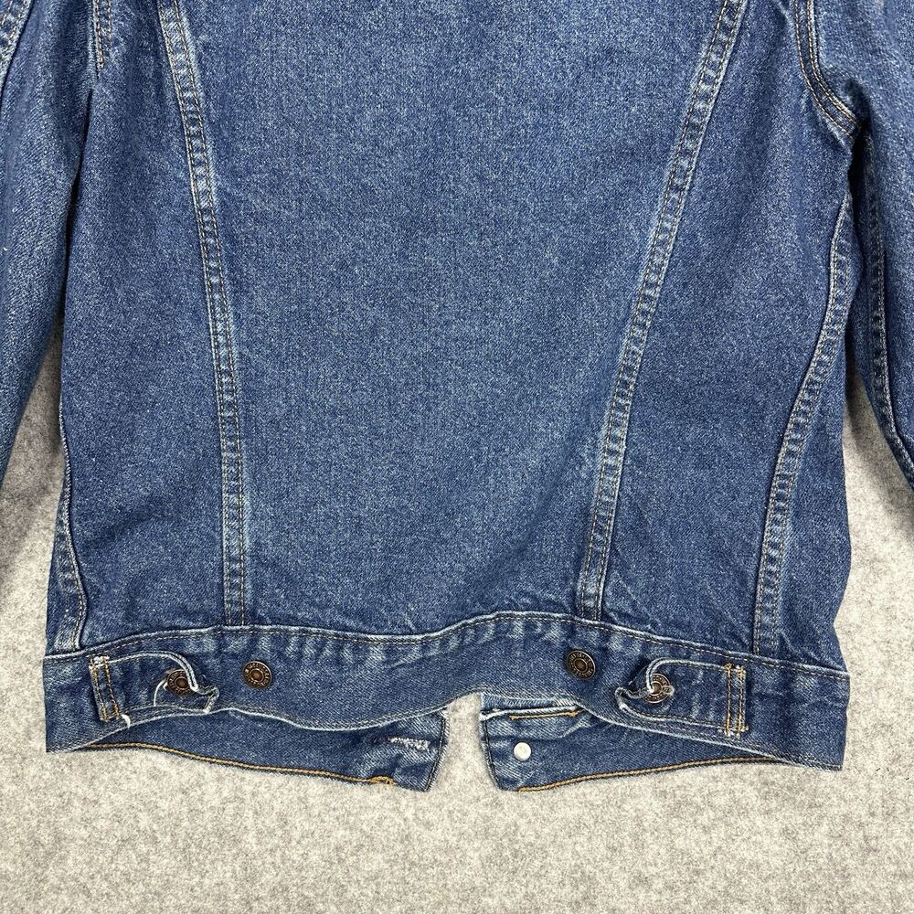 Vintage Levis Type III Trucker Jacket Mens 36R 4 Pockets 80s USA Made 70506* - Picture 8 of 16